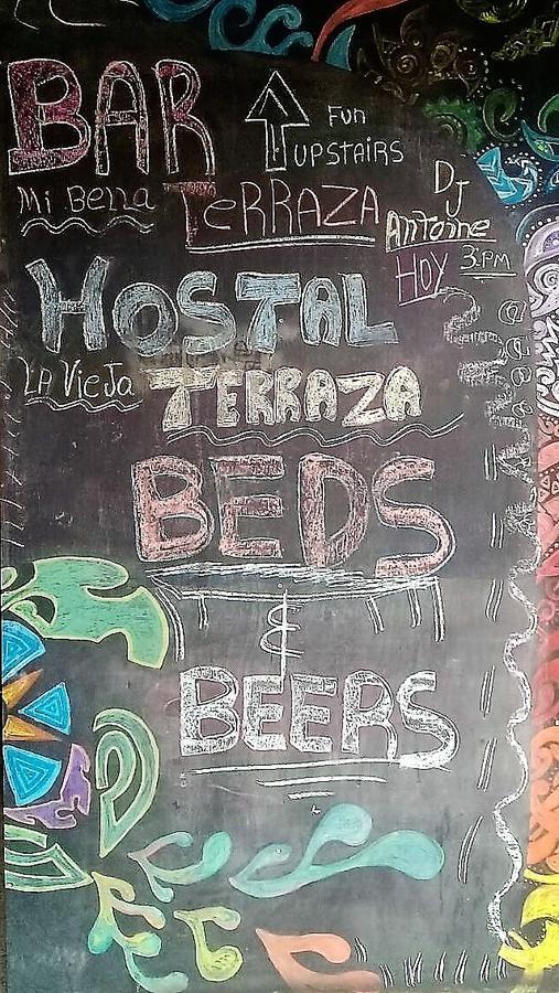 La Vieja Terraza Hostel Antigua Ngoại thất bức ảnh