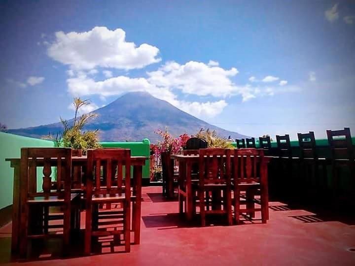 La Vieja Terraza Hostel Antigua Ngoại thất bức ảnh
