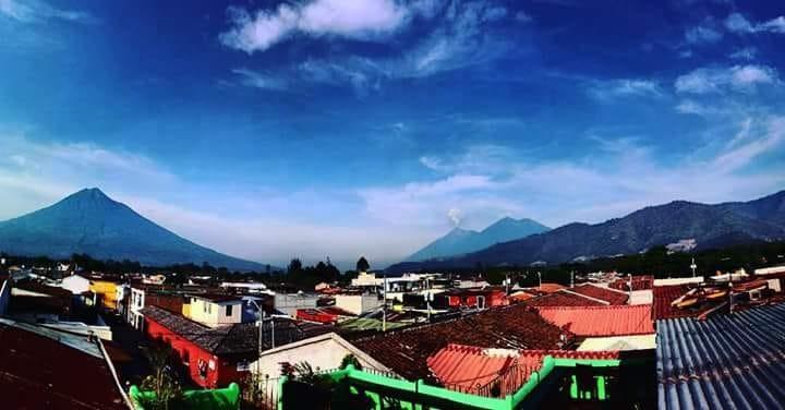 La Vieja Terraza Hostel Antigua Ngoại thất bức ảnh